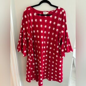 Red and white polka dot Dress Minnie Mouse Dress Disney Bounding Anthropologie